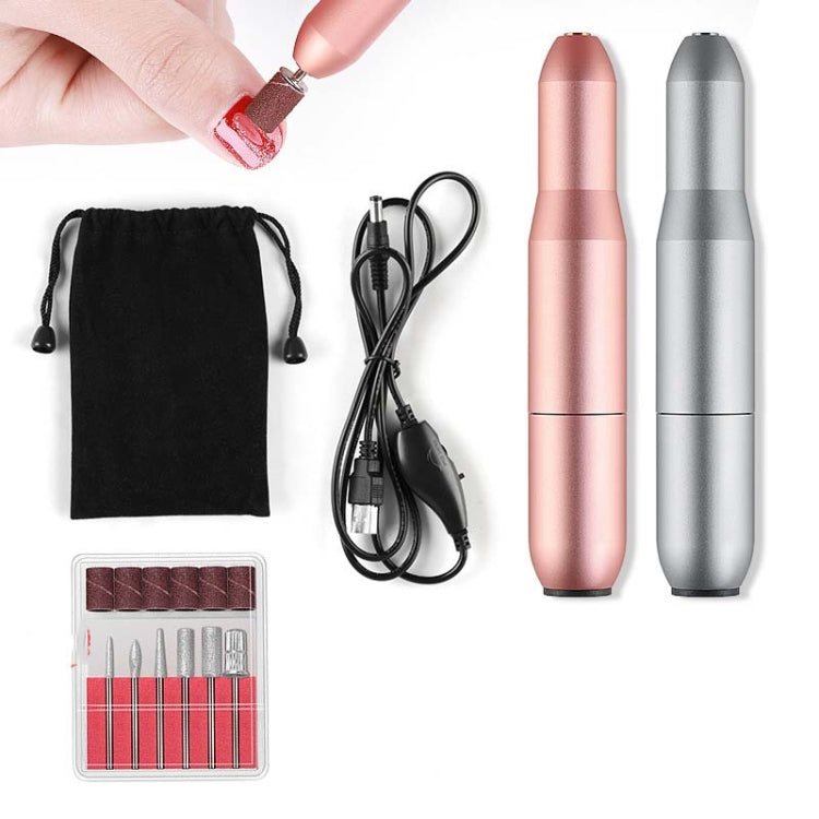 เครื่องขัดเล็บ USB แบบพกพา ปากกา เครื่องขัดผิวไฟฟ้า