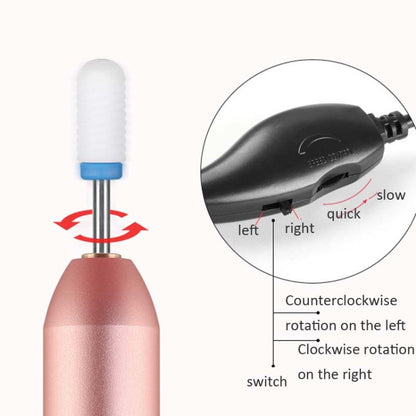 เครื่องขัดเล็บ USB แบบพกพา ปากกา เครื่องขัดผิวไฟฟ้า
