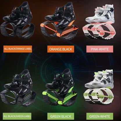 รองเท้ากระโดด รองเท้าตีกลับ กีฬาในร่ม รองเท้าเด้งกลับ, 33/35  (Pink White), 33/35 (Green And White), 36/38  (Pink White), 36/38  (Green And White), 36/38 (Orange Black), 36/38  (Green And Black), 39/41  (Pink White), 39/41  (Green And White)           ...
