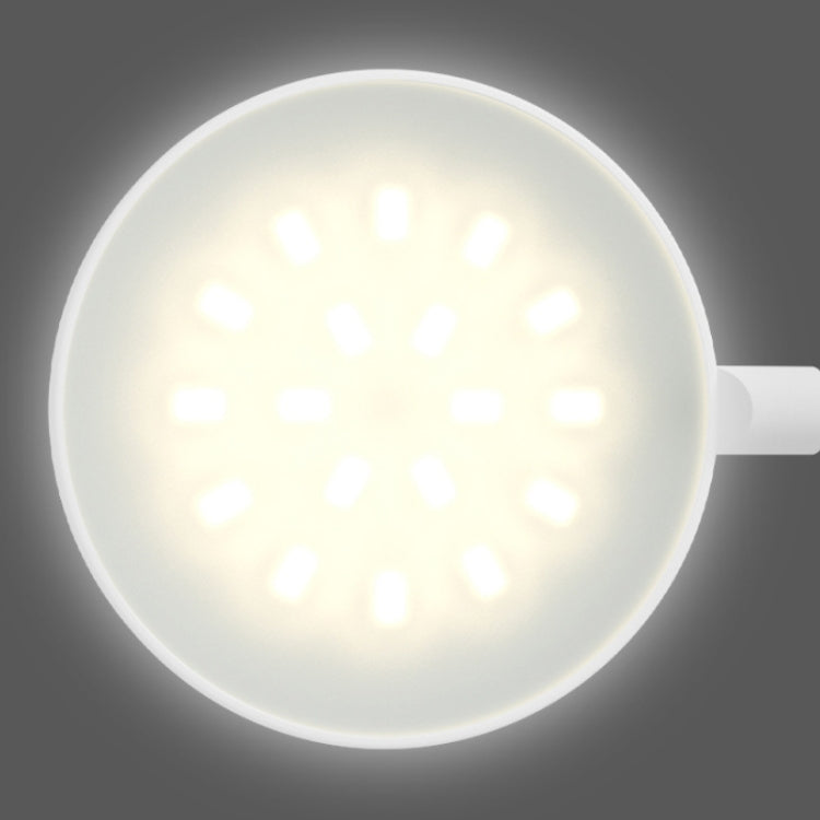 LED โคมไฟตั้งโต๊ะแบบหนีบ USB โคมไฟข้างเตียงป้องกันดวงตา, Plug-in, Charging 800mAh