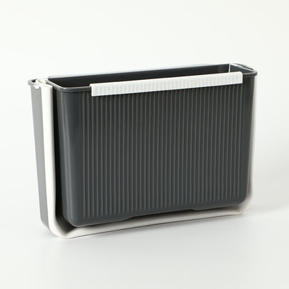 ห้องครัวแบบพกพาคัดแยกถังขยะพับติดผนัง, Wall-Mounted (Blue), Wall-Mounted (Gray)