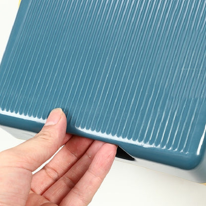 ห้องครัวแบบพกพาคัดแยกถังขยะพับติดผนัง, Wall-Mounted (Blue), Wall-Mounted (Gray)