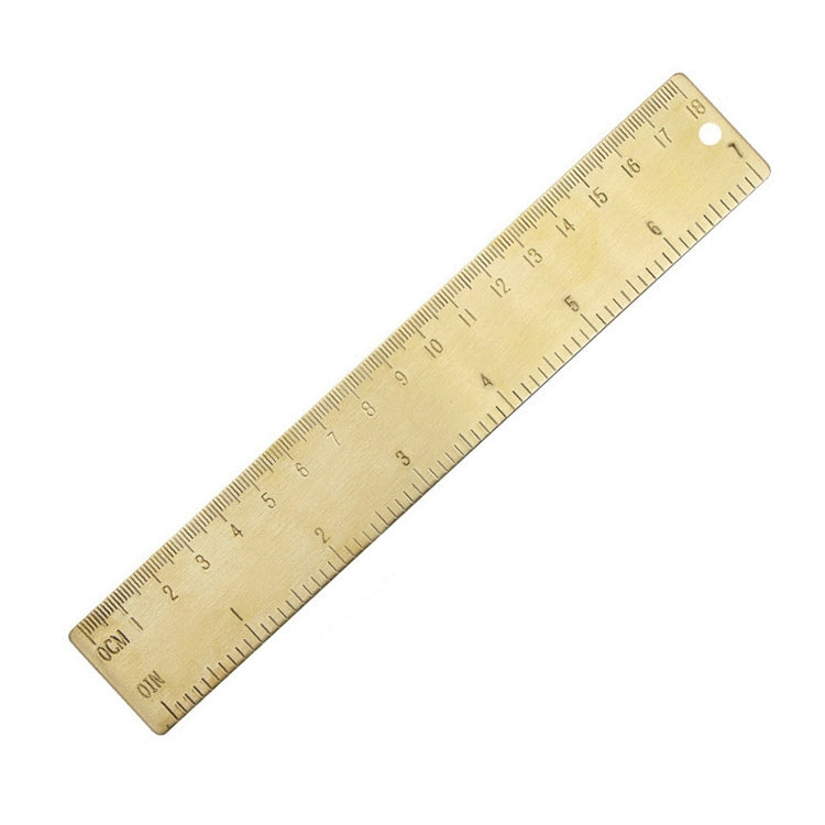 4 ชิ้นทองเหลืองย้อนยุควาดไม้บรรทัดวัดเครื่องมือ, 0-10cm Isosceles Triangle Ruler, 0-10cm Right Angle Triangle Ruler, 0-15cm Wave Ruler, 0-15cm Ruler, 0-18cm Ruler, 0-120mm Caliper Single Scale, 0-180 Degree Protractor, 0-120mm Caliper Double Scale