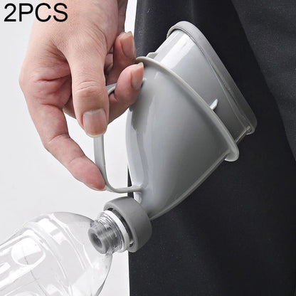 2 PCS แบบพกพาหญิงตั้งครรภ์ผู้สูงอายุเดินทางกลางแจ้ง Urinals Camping ห้องน้ำฉุกเฉินเครื่องมือ, 2 PCS Toilet Emergency Tools