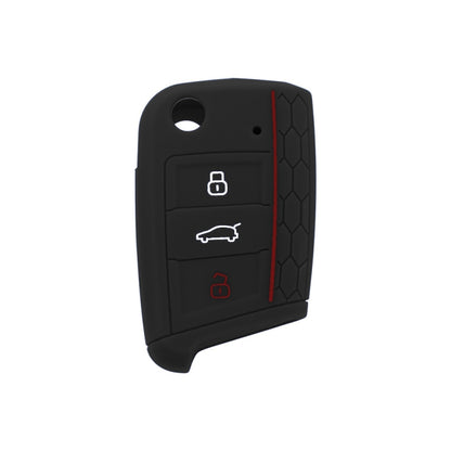 ซิลิโคนกุญแจ เคส ฝาครอบสำหรับโฟล์คสวาเกนโปโลกอล์ฟ 7/ Skoda, Silicone Key Case