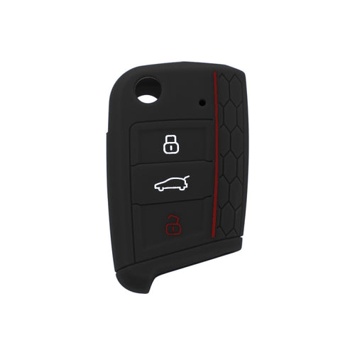 ซิลิโคนกุญแจ เคส ฝาครอบสำหรับโฟล์คสวาเกนโปโลกอล์ฟ 7/ Skoda, Silicone Key Case