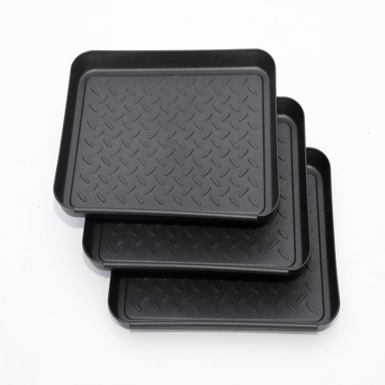 3 ชิ้นพลาสติกมัลติฟังก์ชั่ถาดถาดรองเท้าถาดให้อาหารสัตว์เลี้ยง, Pet Feeding Tray