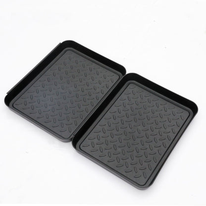 3 ชิ้นพลาสติกมัลติฟังก์ชั่ถาดถาดรองเท้าถาดให้อาหารสัตว์เลี้ยง, Pet Feeding Tray