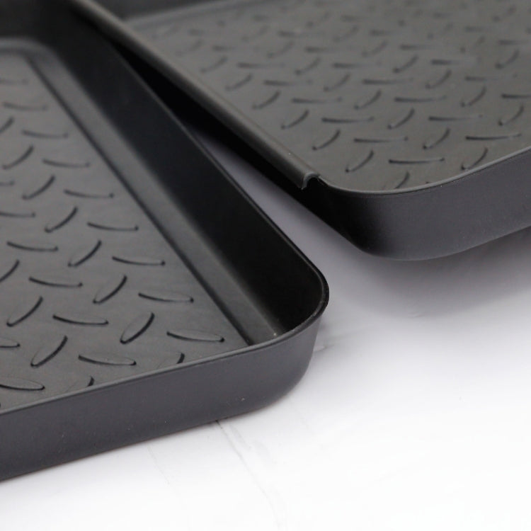 3 ชิ้นพลาสติกมัลติฟังก์ชั่ถาดถาดรองเท้าถาดให้อาหารสัตว์เลี้ยง, Pet Feeding Tray
