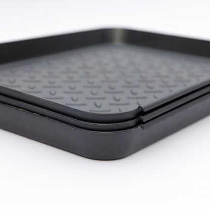 3 ชิ้นพลาสติกมัลติฟังก์ชั่ถาดถาดรองเท้าถาดให้อาหารสัตว์เลี้ยง, Pet Feeding Tray
