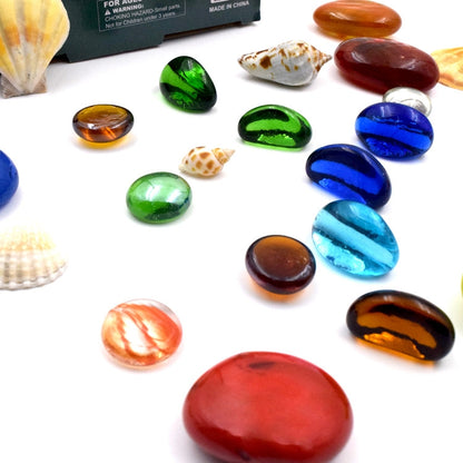 3 ชิ้นที่มีสีสันอัญมณีโบราณคดีสมบัติขุดของเล่นสร้างสรรค์ DIY ของเล่นปริศนา, 3 PCS DIY Puzzle Toy