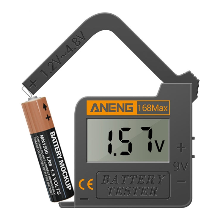 2 ชิ้น ANENG 168MAX เครื่องทดสอบแบตเตอรี่แบบพกพาความแม่นยำสูงแบตเตอรี่เครื่องทดสอบพลังงานแบตเตอรี่เครื่องทดสอบความจุ