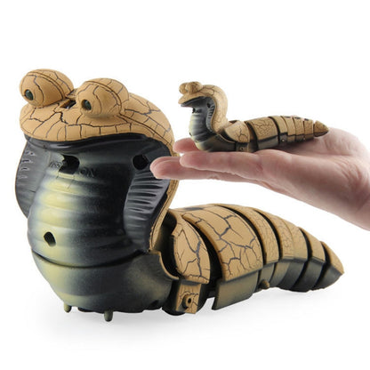 7702 รีโมทคอนโทรลอินฟราเรดจำลองงูเห่าของเล่นหากิน, Cobra (Gray), Cobra (Purple)