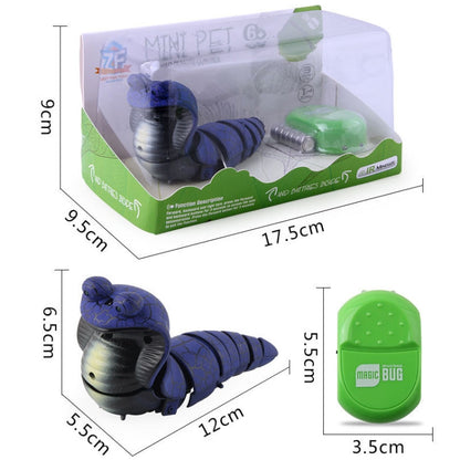 7702 รีโมทคอนโทรลอินฟราเรดจำลองงูเห่าของเล่นหากิน, Cobra (Gray), Cobra (Purple)