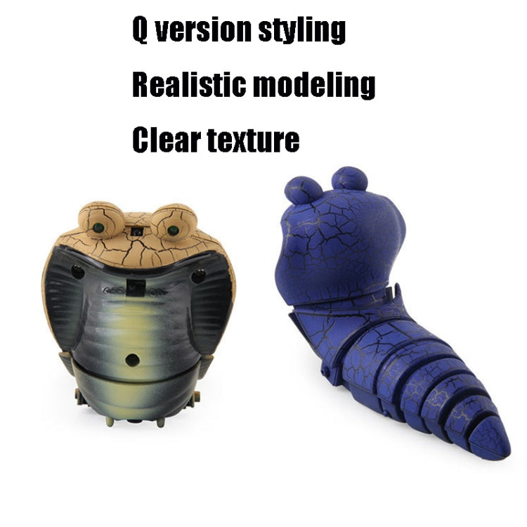 7702 รีโมทคอนโทรลอินฟราเรดจำลองงูเห่าของเล่นหากิน, Cobra (Gray), Cobra (Purple)