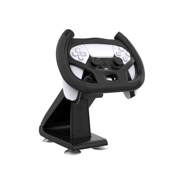 KJH P5-013 Racing Gamepad Bracket พวงมาลัย Gamepad สำหรับ PS5, For PS5