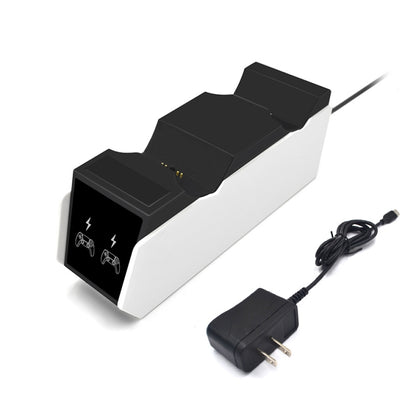 iPega SND-462 Handle Contact Double Charger เกม Handle Charger สำหรับ PS5, SND-462(US Plug), SND-462((EU Plug)