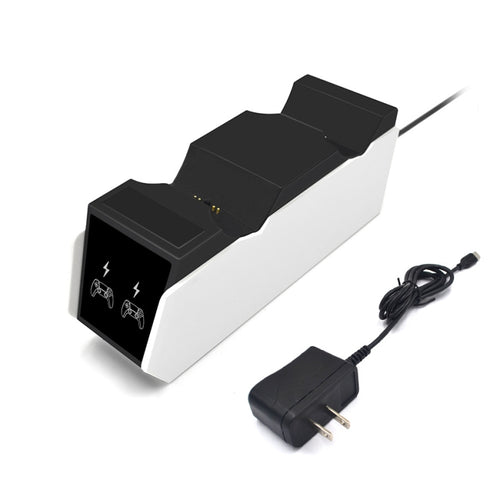 iPega SND-462 Handle Contact Double Charger เกม Handle Charger สำหรับ PS5, SND-462(US Plug), SND-462((EU Plug)