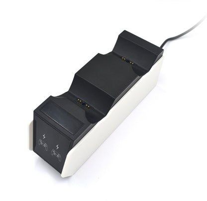 iPega SND-462 Handle Contact Double Charger เกม Handle Charger สำหรับ PS5, SND-462(US Plug), SND-462((EU Plug)