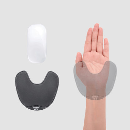 JINCOMSO JK-V1B U-รูปซิลิโคนแผ่นรองเม้าส์สายรัดข้อมือCreative REST