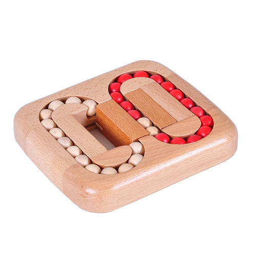 ของเล่นเพื่อการศึกษาไม้สำหรับผู้ใหญ่เกมบอลของเล่นเขาวงกต, Ball Maze