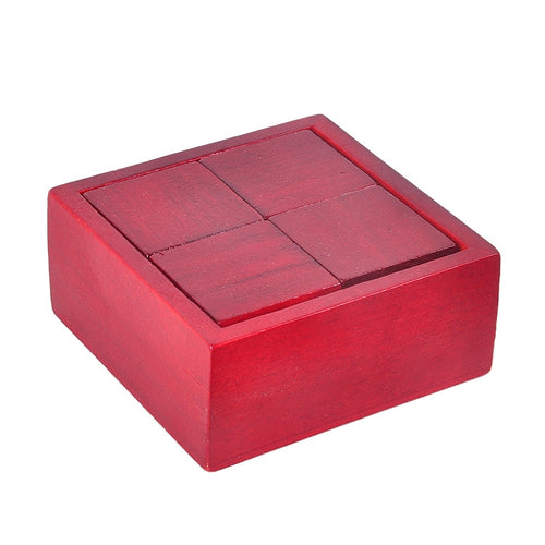 ของเล่นเพื่อการศึกษาไม้คลาสสิกสำหรับผู้ใหญ่ 2 ชิ้น, Block Puzzle
