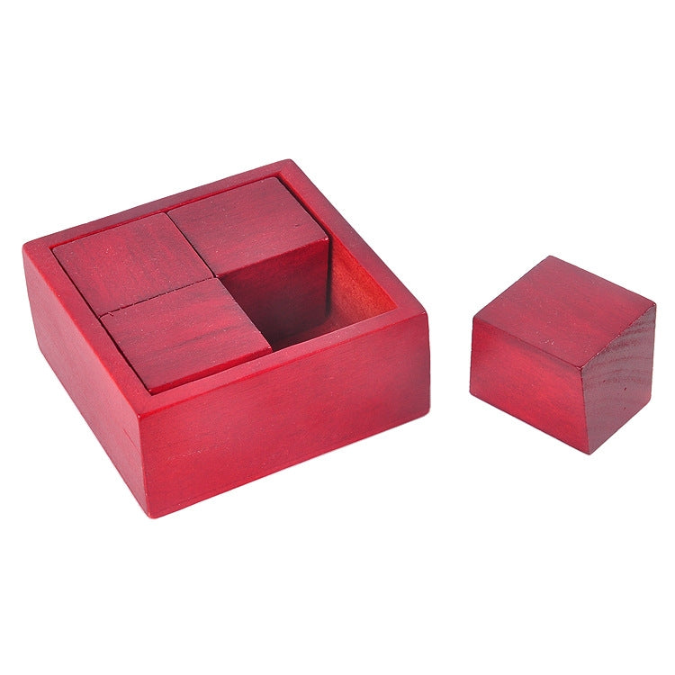 ของเล่นเพื่อการศึกษาไม้คลาสสิกสำหรับผู้ใหญ่ 2 ชิ้น, Block Puzzle
