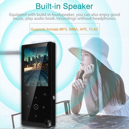 เครื่องเล่นเพลง MP4 / MP3 Lossless แบบสัมผัสขนาด 2.4 นิ้ว รองรับ E-Book / นาฬิกาปลุก / ตั้งเวลาปิดเครื่อง, 4GB without Bluetooth, 8GB without Bluetooth, 16GB without Bluetooth, 4GB Bluetooth Version, 8GB Bluetooth Version, 16GB Bluetooth Version