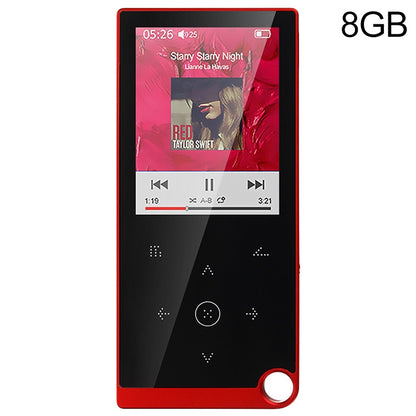 เครื่องเล่นเพลง MP4 / MP3 Lossless แบบสัมผัสขนาด 2.4 นิ้ว รองรับ E-Book / นาฬิกาปลุก / ตั้งเวลาปิดเครื่อง, 4GB without Bluetooth, 8GB without Bluetooth, 16GB without Bluetooth, 4GB Bluetooth Version, 8GB Bluetooth Version, 16GB Bluetooth Version