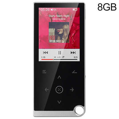 เครื่องเล่นเพลง MP4 / MP3 Lossless แบบสัมผัสขนาด 2.4 นิ้ว รองรับ E-Book / นาฬิกาปลุก / ตั้งเวลาปิดเครื่อง, 4GB without Bluetooth, 8GB without Bluetooth, 16GB without Bluetooth, 4GB Bluetooth Version, 8GB Bluetooth Version, 16GB Bluetooth Version