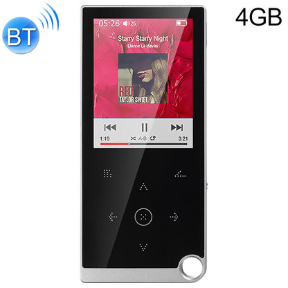 เครื่องเล่นเพลง MP4 / MP3 Lossless แบบสัมผัสขนาด 2.4 นิ้ว รองรับ E-Book / นาฬิกาปลุก / ตั้งเวลาปิดเครื่อง, 4GB without Bluetooth, 8GB without Bluetooth, 16GB without Bluetooth, 4GB Bluetooth Version, 8GB Bluetooth Version, 16GB Bluetooth Version