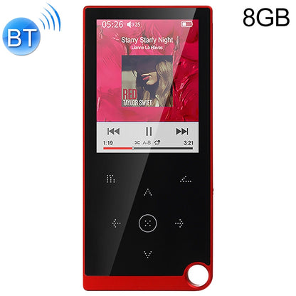 เครื่องเล่นเพลง MP4 / MP3 Lossless แบบสัมผัสขนาด 2.4 นิ้ว รองรับ E-Book / นาฬิกาปลุก / ตั้งเวลาปิดเครื่อง, 4GB without Bluetooth, 8GB without Bluetooth, 16GB without Bluetooth, 4GB Bluetooth Version, 8GB Bluetooth Version, 16GB Bluetooth Version