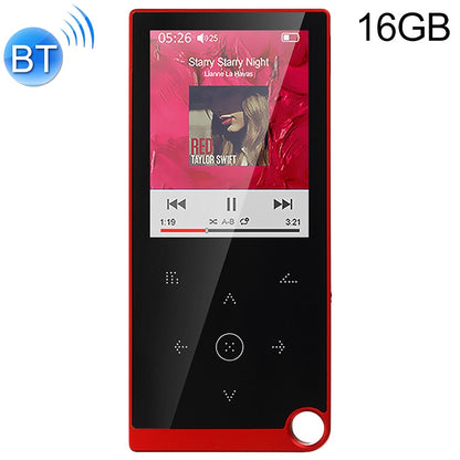เครื่องเล่นเพลง MP4 / MP3 Lossless แบบสัมผัสขนาด 2.4 นิ้ว รองรับ E-Book / นาฬิกาปลุก / ตั้งเวลาปิดเครื่อง, 4GB without Bluetooth, 8GB without Bluetooth, 16GB without Bluetooth, 4GB Bluetooth Version, 8GB Bluetooth Version, 16GB Bluetooth Version