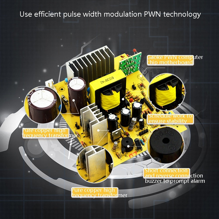 KD-908D แบตเตอรี่ตะกั่วกรดเครื่องชาร์จซ่อมอัจฉริยะเครื่องชาร์จแบตเตอรี่รถยนต์, US Plug, UK Plug, AU Plug
