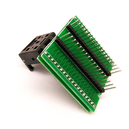 QFN32-0.5 Burning ที่นั่งชิปทดสอบที่นั่งพลิกกระสุน Double-Layer BOARD การเขียนโปรแกรมที่นั่ง, QFN32-0.5