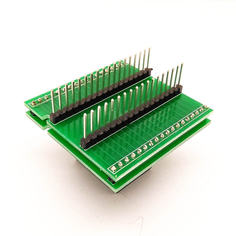 QFN32-0.5 Burning ที่นั่งชิปทดสอบที่นั่งพลิกกระสุน Double-Layer BOARD การเขียนโปรแกรมที่นั่ง, QFN32-0.5