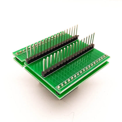 QFN32-0.5 Burning ที่นั่งชิปทดสอบที่นั่งพลิกกระสุน Double-Layer BOARD การเขียนโปรแกรมที่นั่ง, QFN32-0.5