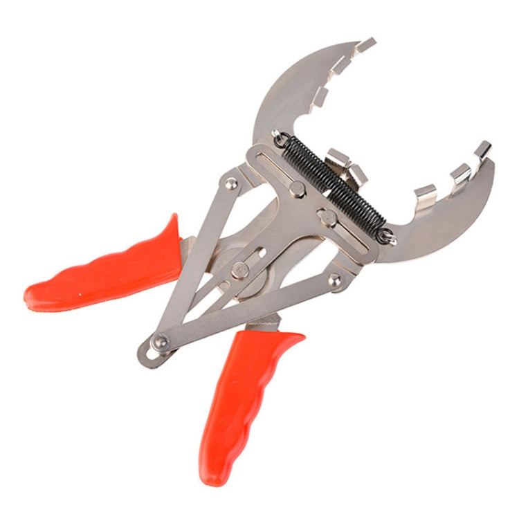 Auto แหวนลูกสูบ Plier CLAMP รถซ่อมเครื่องมือที่มีประสิทธิภาพแหวนลูกสูบ Expander ปรับลูกสูบลบมือถือเครื่องมือ, Size: L