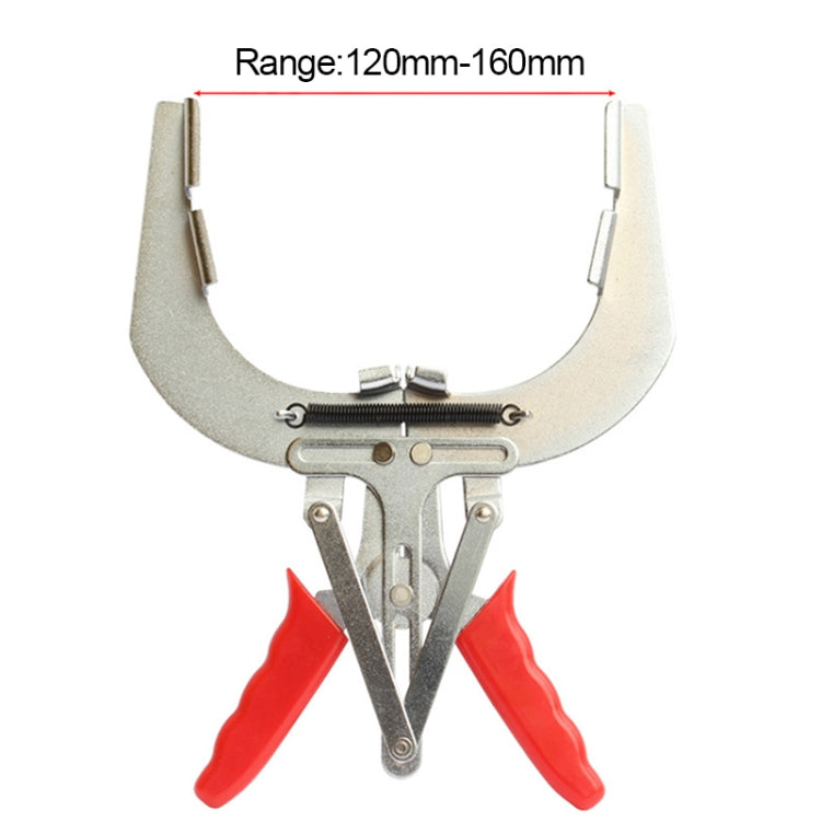 Auto แหวนลูกสูบ Plier CLAMP รถซ่อมเครื่องมือที่มีประสิทธิภาพแหวนลูกสูบ Expander ปรับลูกสูบลบมือถือเครื่องมือ, Size: L