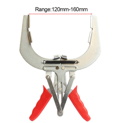 Auto แหวนลูกสูบ Plier CLAMP รถซ่อมเครื่องมือที่มีประสิทธิภาพแหวนลูกสูบ Expander ปรับลูกสูบลบมือถือเครื่องมือ, Size: L