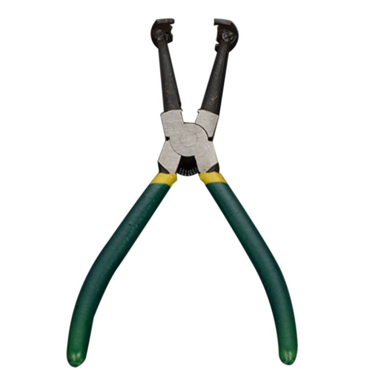 14 แหวนลูกสูบแหวนคอมเพรสเซอร์ Plier CLAMP Remover ชุดเครื่องยนต์เครื่องมือกระบอกติดตั้ง RATCHET คีม, 14 In 1 Red