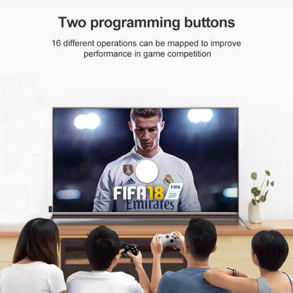 หัวใจสำหรับตัวควบคุมเกมแผ่นเชื่อมต่อปุ่มด้านหลังปุ่มเพิ่มเติมที่ด้านหลังเชื่อมต่อหน่วยขยายด้านหลังสำหรับ PS4, 2