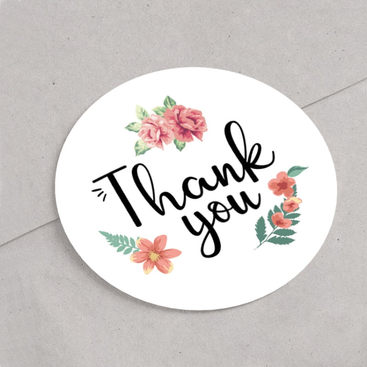 50 ชิ้น ขอบคุณ สติกเกอร์ปิดผนึก 12 ขอบคุณ สติกเกอร์ปิดผนึกแบบกลม, Thankyou Stickers