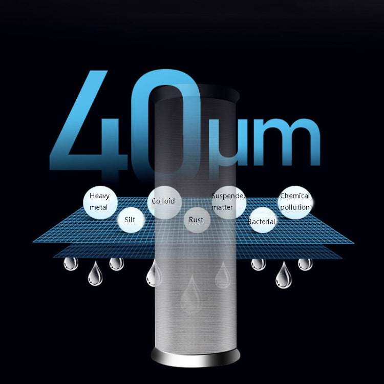 304 สแตนเลส Pre-Filter ในครัวเรือนน้ำประปาเครื่องกรองน้ำกลาง, Water Purifier
