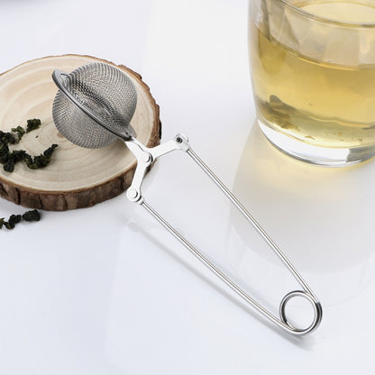 2 ชิ้นสแตนเลสทรงกลมตาข่ายกรองชากาแฟสมุนไพรเครื่องเทศกรองชา Infuser, Stainless Steel
