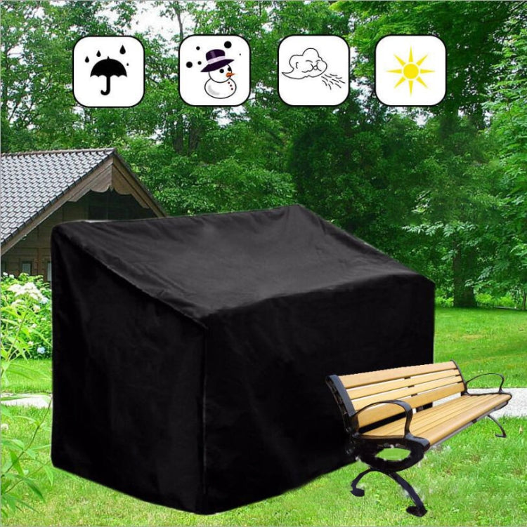 ผ้าคลุมเฟอร์นิเจอร์ผ้าคลุมม้านั่งกลางแจ้ง, 2 Seats 134x66x89cm, 3 Seats 163x66x89cm, 4 Seats 190x66x89cm