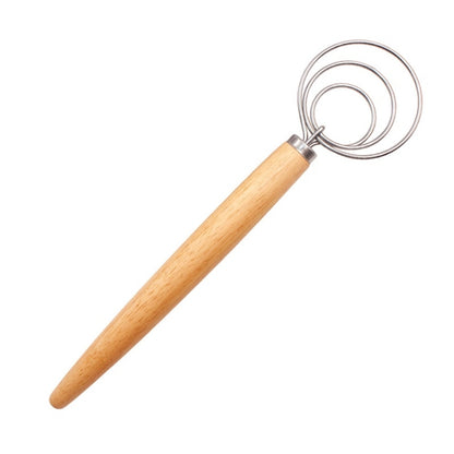 2 ชิ้น 13 นิ้วโอ๊คจับแป้งผสมแป้งสแตนเลสก้านผสมคอยล์ปัด, Single Circle Agitator, Double Circle Agitator, Three Circle Agitator