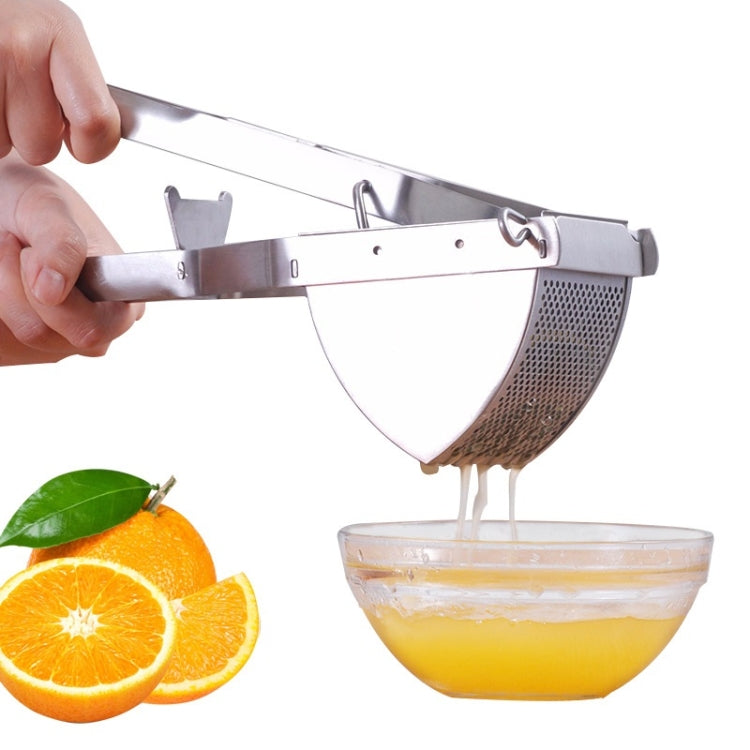 เครื่องบดมันฝรั่งแบบแมนนวล เครื่องคั้นน้ำผลไม้มันฝรั่งบดสแตนเลส, Potato Masher