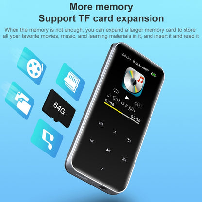 เครื่องเล่น MP3 หน้าจอสัมผัสบลูทูธแบบพกพาเครื่องบันทึก E-Book, 4GB, 8GB, 16GB, 32GB