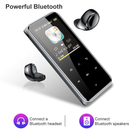 เครื่องเล่น MP3 หน้าจอสัมผัสบลูทูธแบบพกพาเครื่องบันทึก E-Book, 4GB, 8GB, 16GB, 32GB